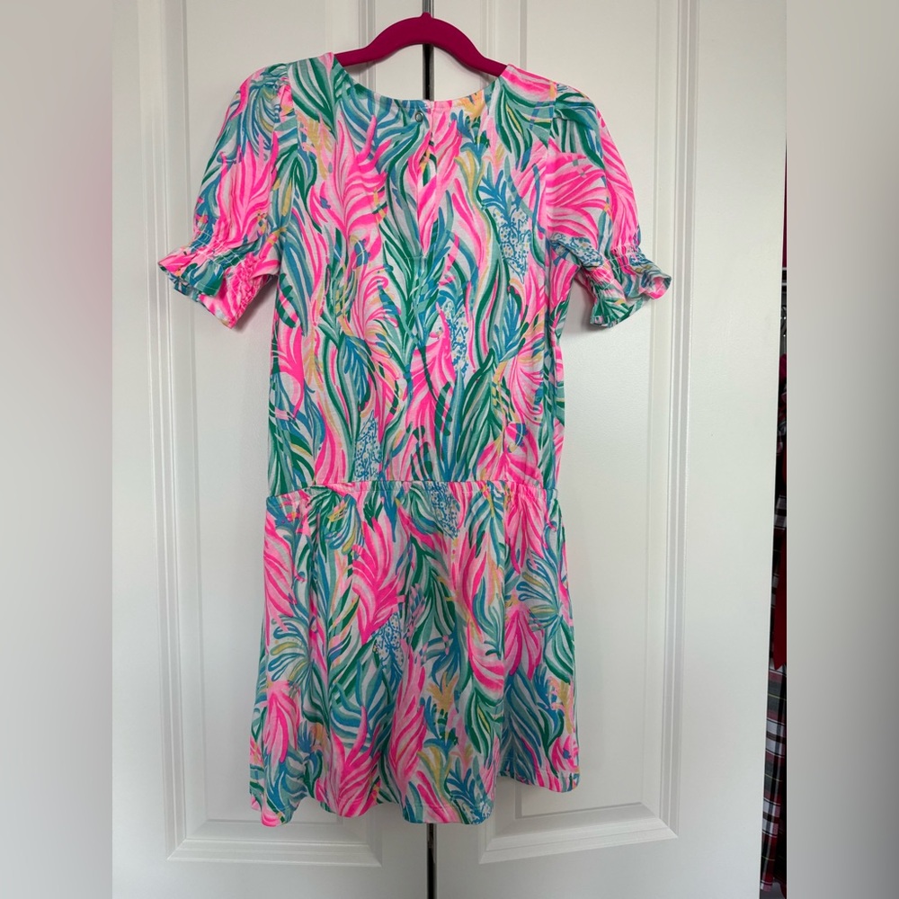 Excellent condition- worn once girls Lilly Pulitzer dress.